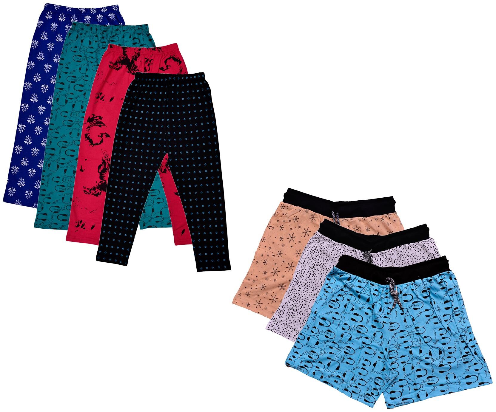 

Indiweaves Women Printed Regular shorts - Multi