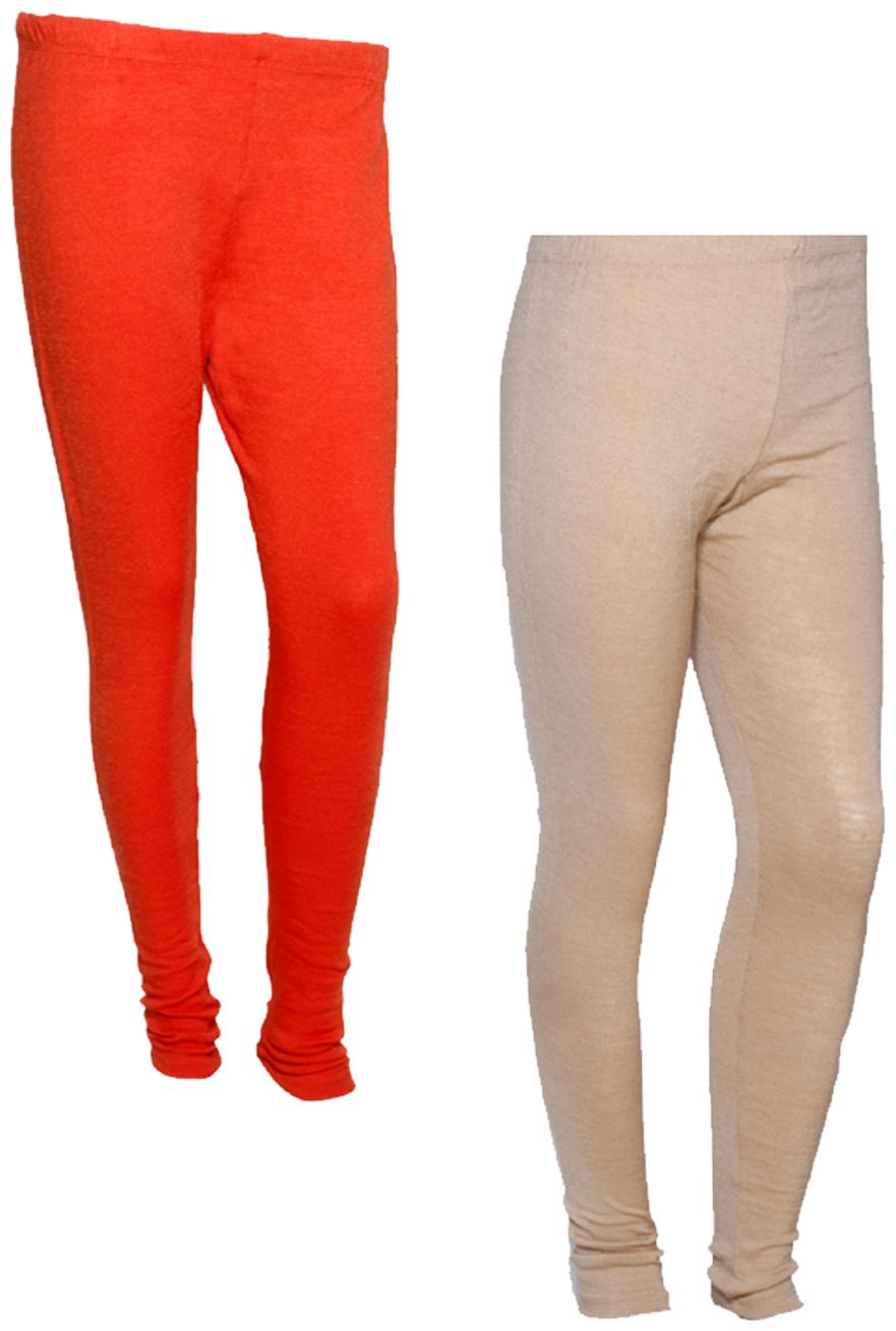 

IndiWeaves Women Warm Wollen Lycra Legging (Pack of 2)