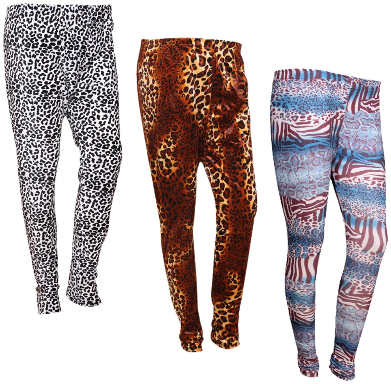 

IndiWeaves Women Cotton Printed Legging and Velvet Printed Leggings (Pack of 3)
