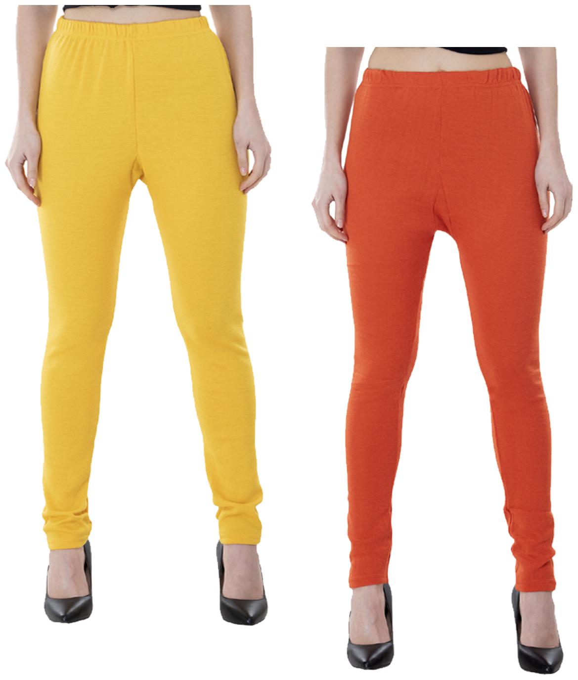 

IndiWeaves Women Warm Wollen Lycra Legging (Pack of 2)