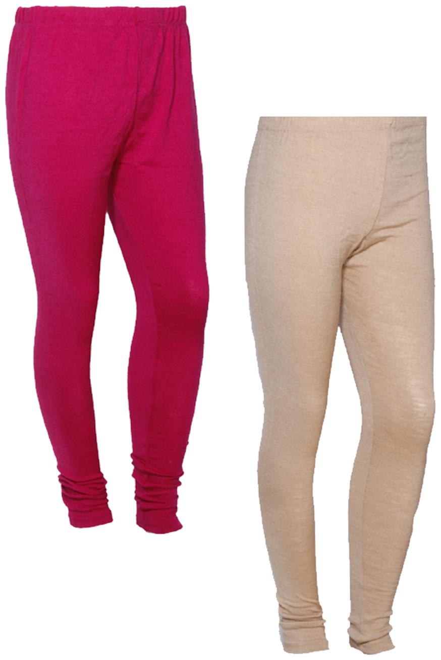 

IndiWeaves Women Warm Wollen Lycra Legging (Pack of 2)