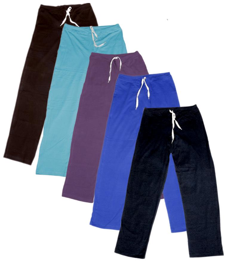 

IndiWeaves Women s Stretchable Premium Cotton Lower Track Pant (Pack of 5)