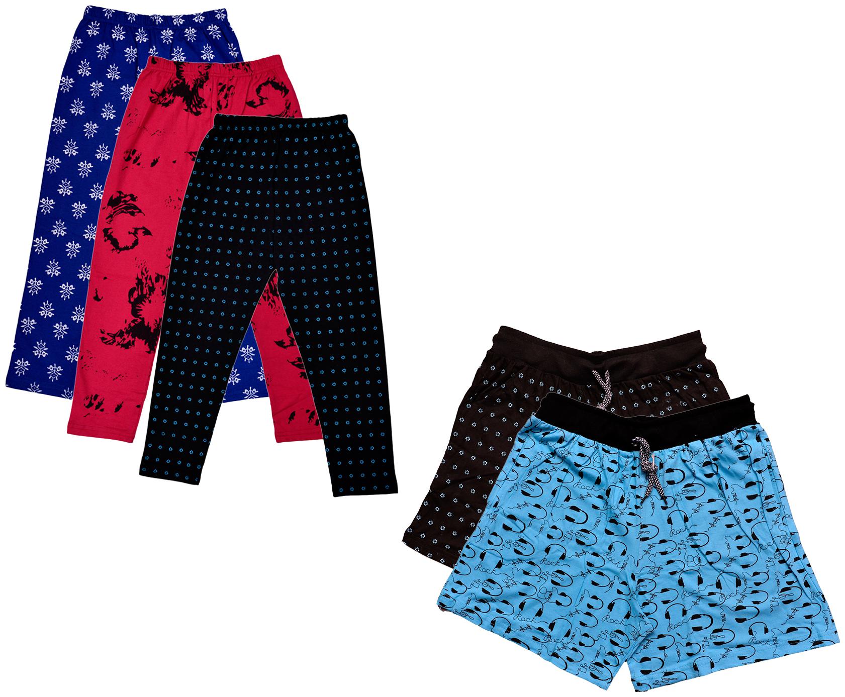 

Indiweaves Women Printed Regular shorts - Multi