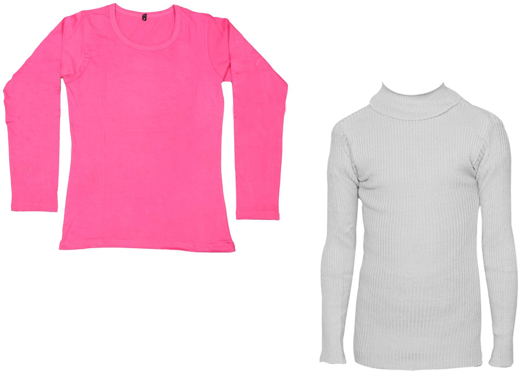 

Indiweaves Women Pink Regular fit Round neck Cotton T shirt