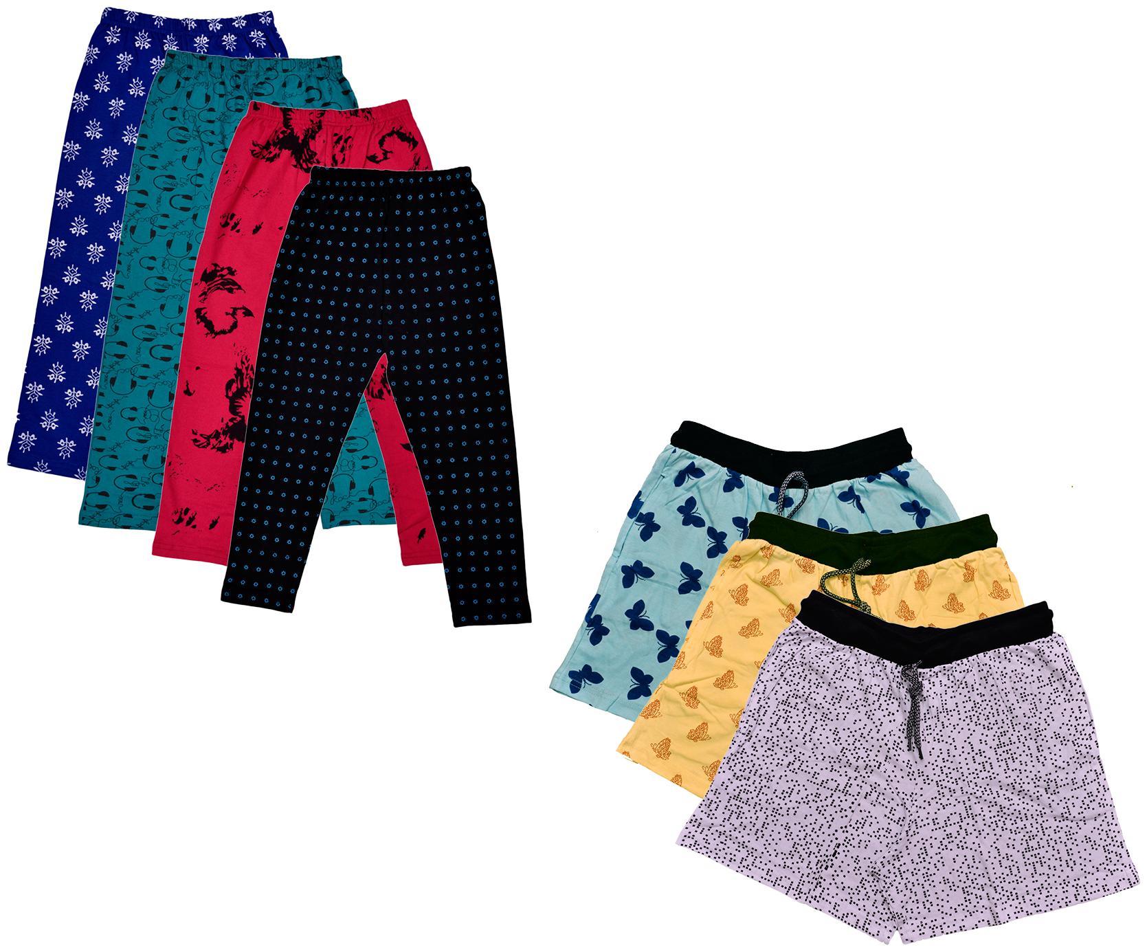

Indiweaves Women Printed Regular shorts - Multi