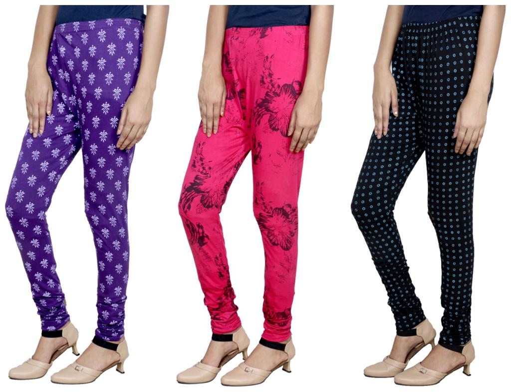 

Indiweaves Printed Tights - Multi