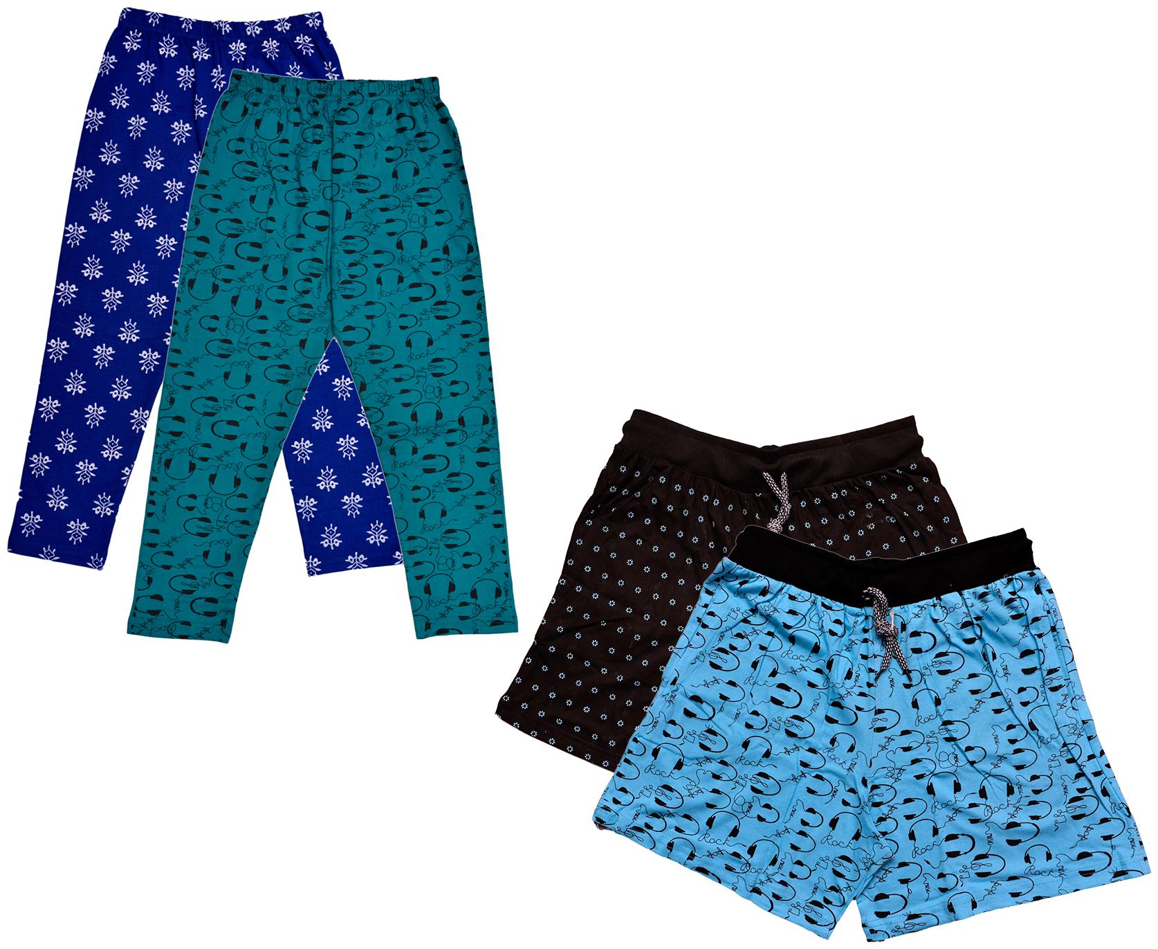 

Indiweaves Women Printed Regular shorts - Multi