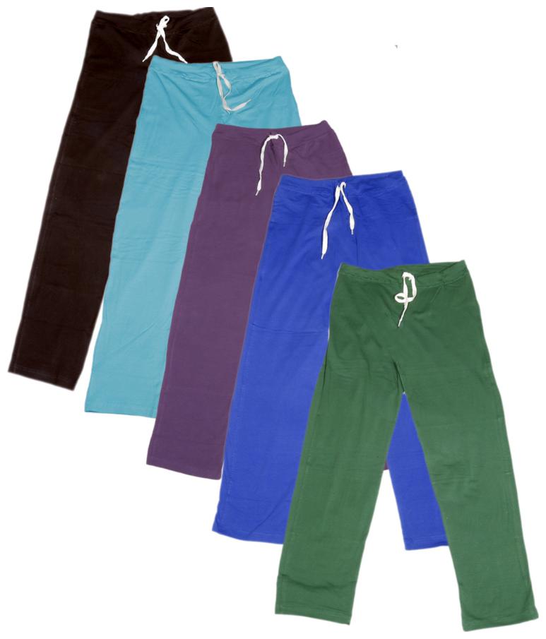 

IndiWeaves Women s Stretchable Premium Cotton Lower Track Pant (Pack of 5)