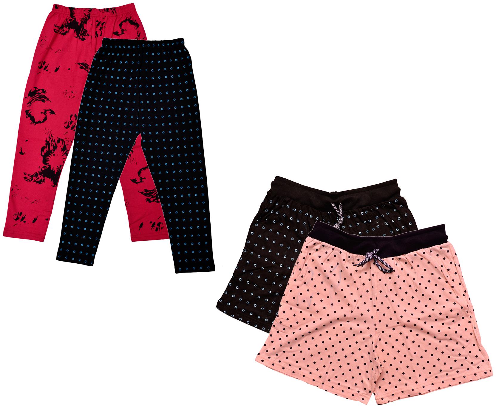 

Indiweaves Women Printed Regular shorts - Multi