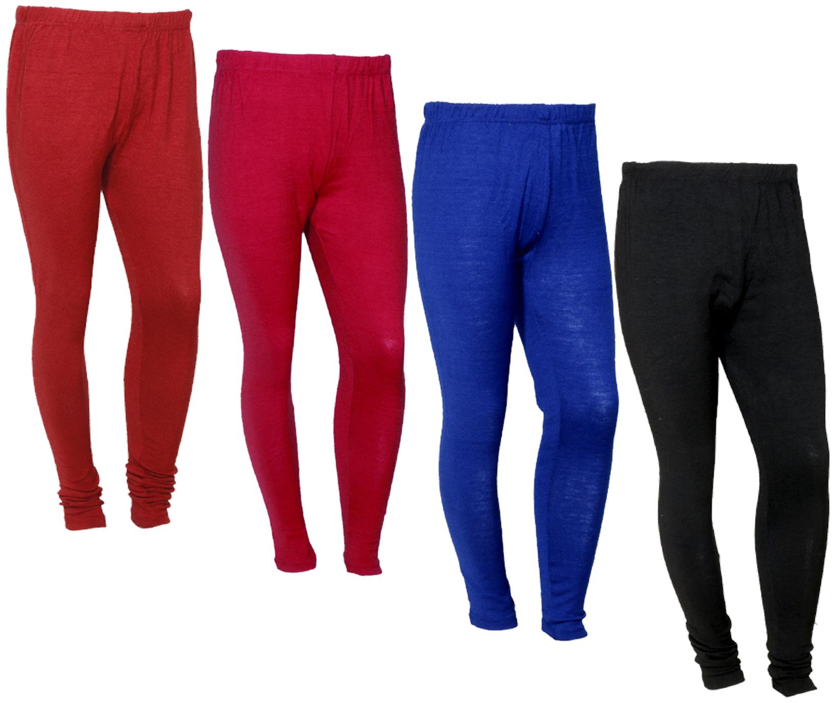 

IndiWeaves Women Warm Wollen Lycra Legging (Pack of 4)