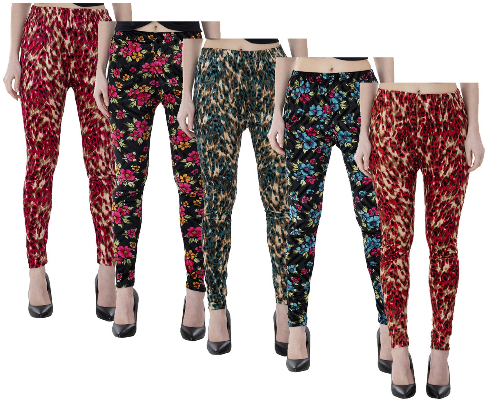 

Indiweaves Crepe Churidar - Multi