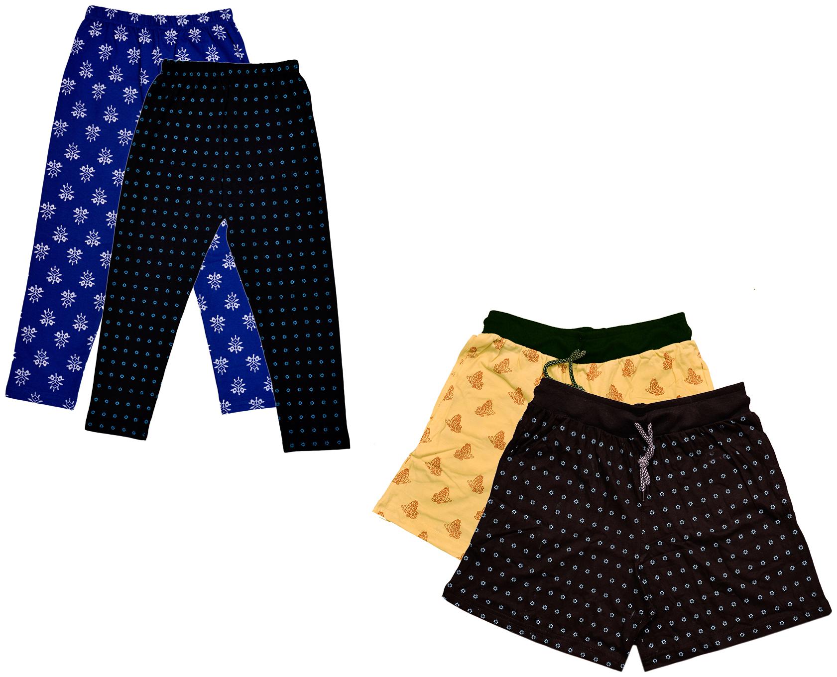 

Indiweaves Women Printed Regular shorts - Multi