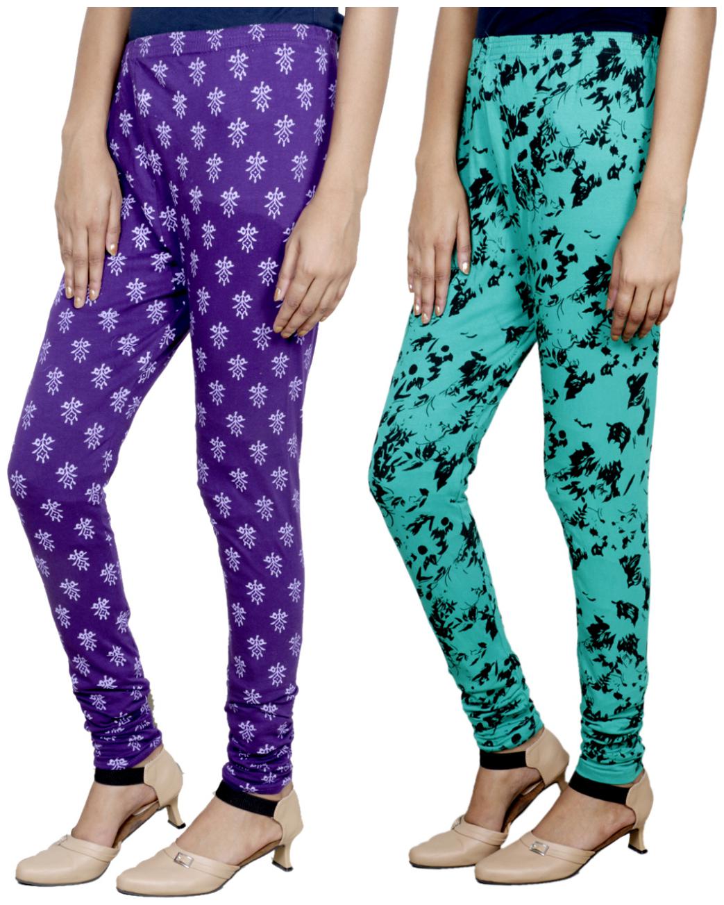 

Indiweaves Printed Tights - Multi