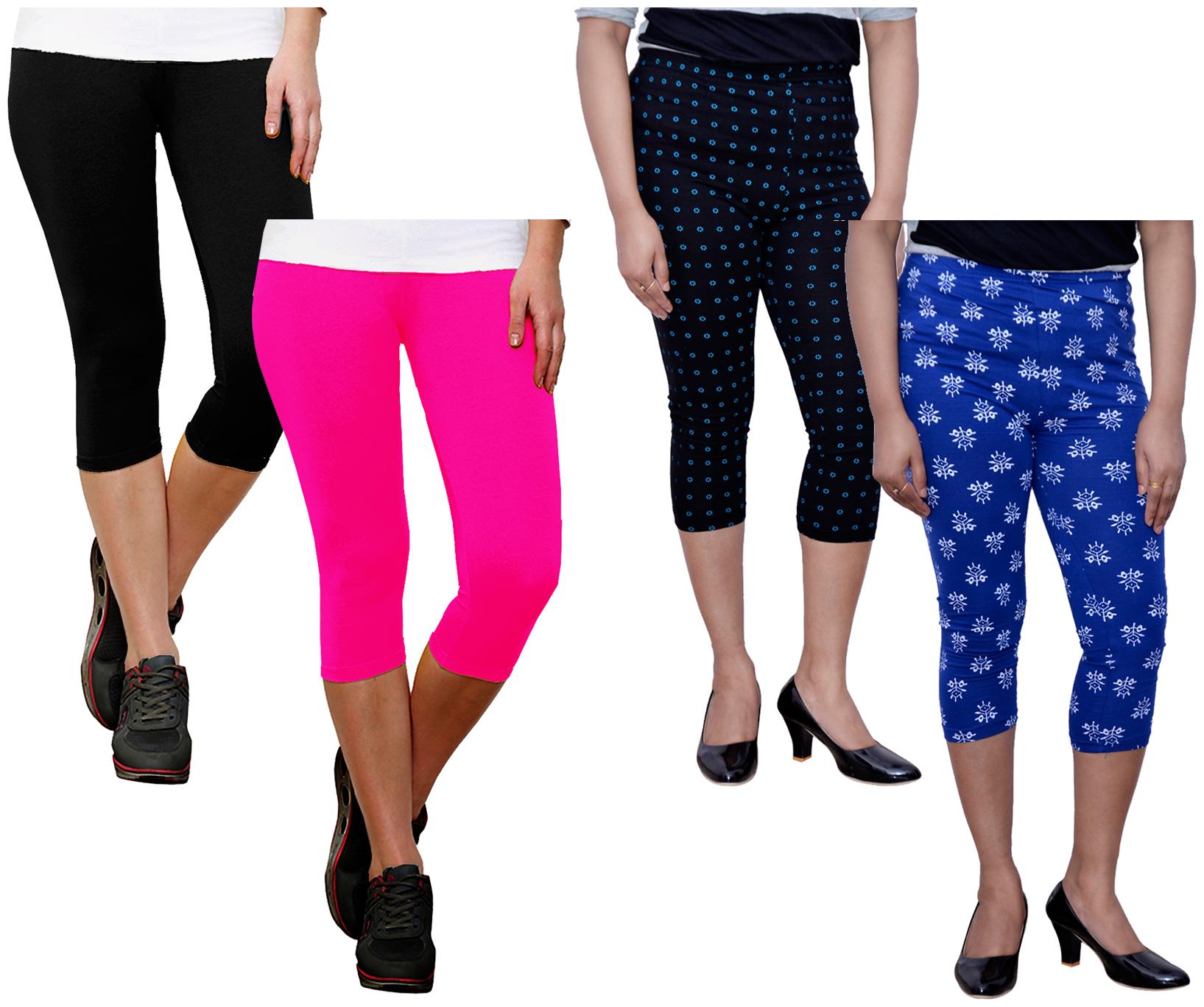 

Indiweaves Women Printed Regular capri - Multi