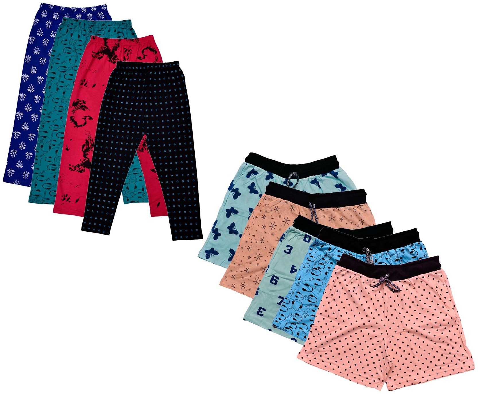 

Indiweaves Women Printed Regular shorts - Multi