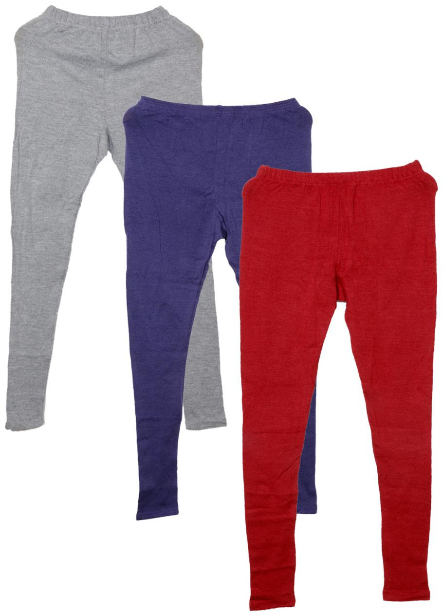 

IndiWeaves Women Warm Woolen Tights Combo Pack Offer ( Set of-3)