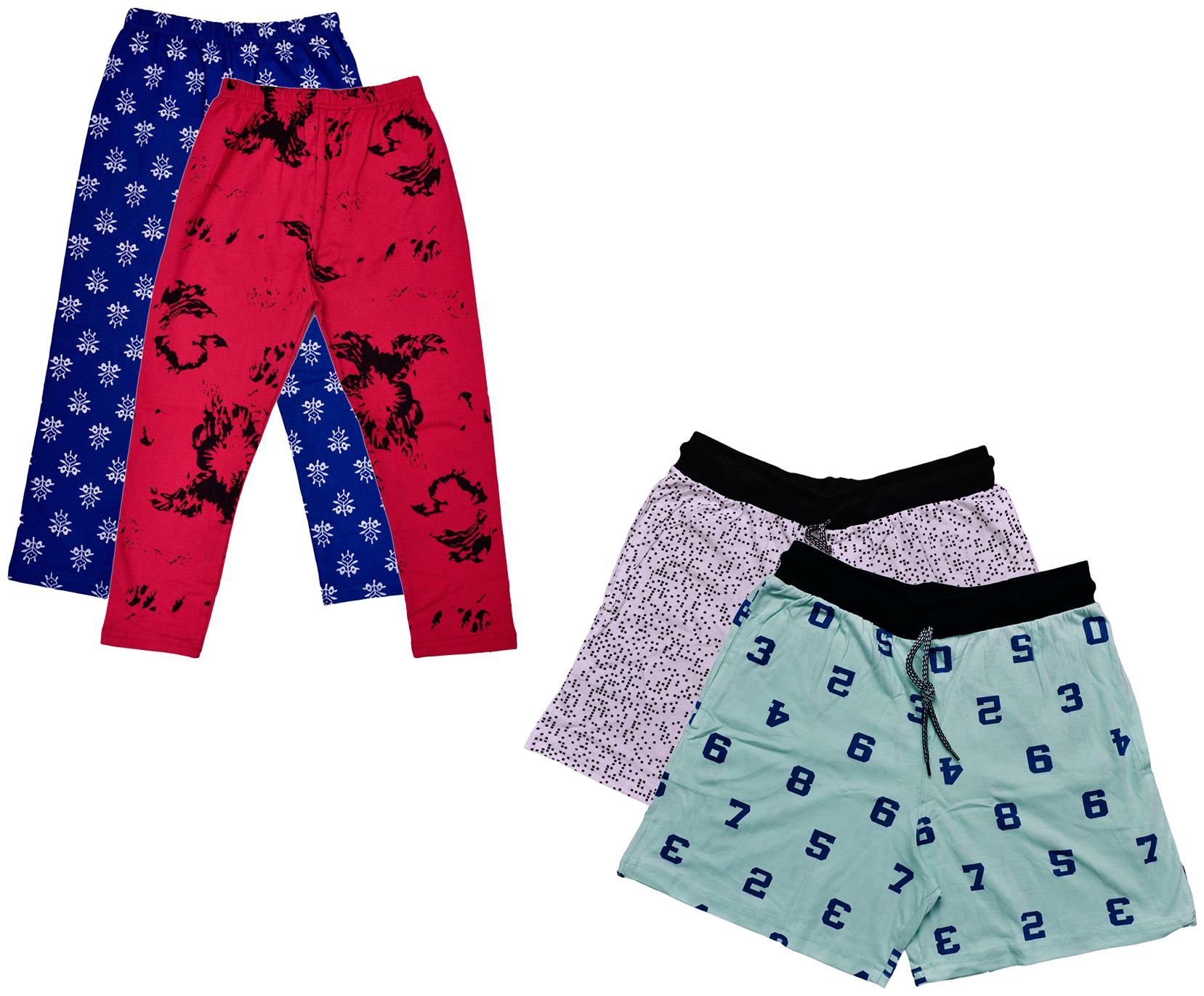 

Indiweaves Women Printed Regular shorts - Multi
