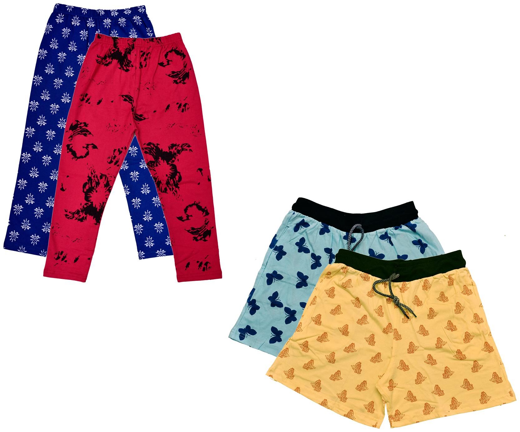 

Indiweaves Women Printed Regular shorts - Multi