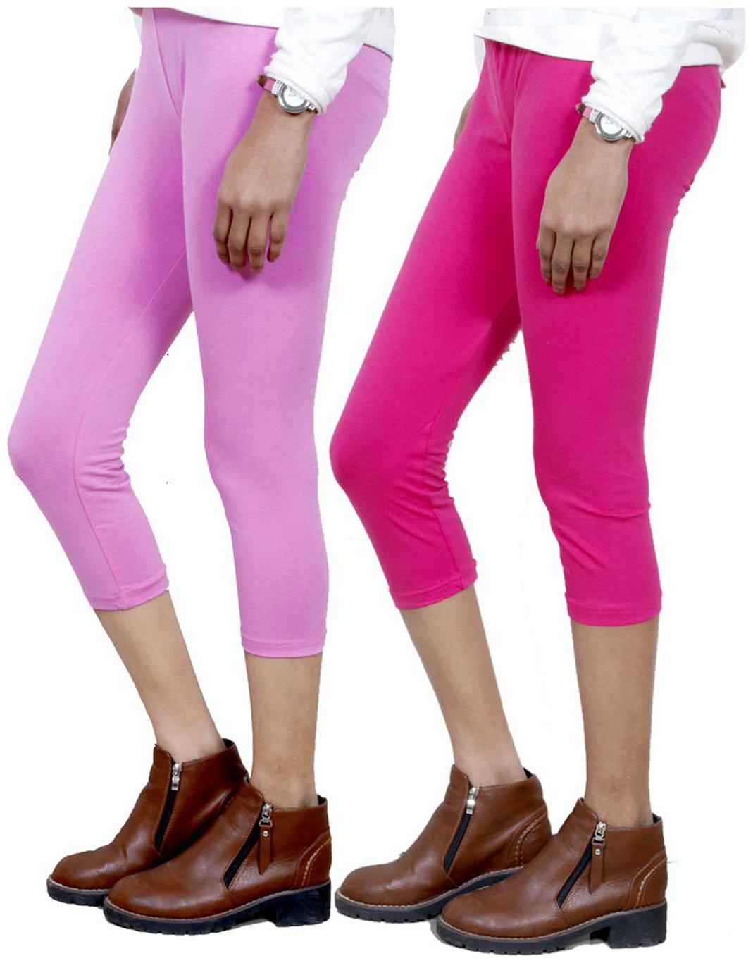 

IndiWeaves Women Cotton Capri Combo-2