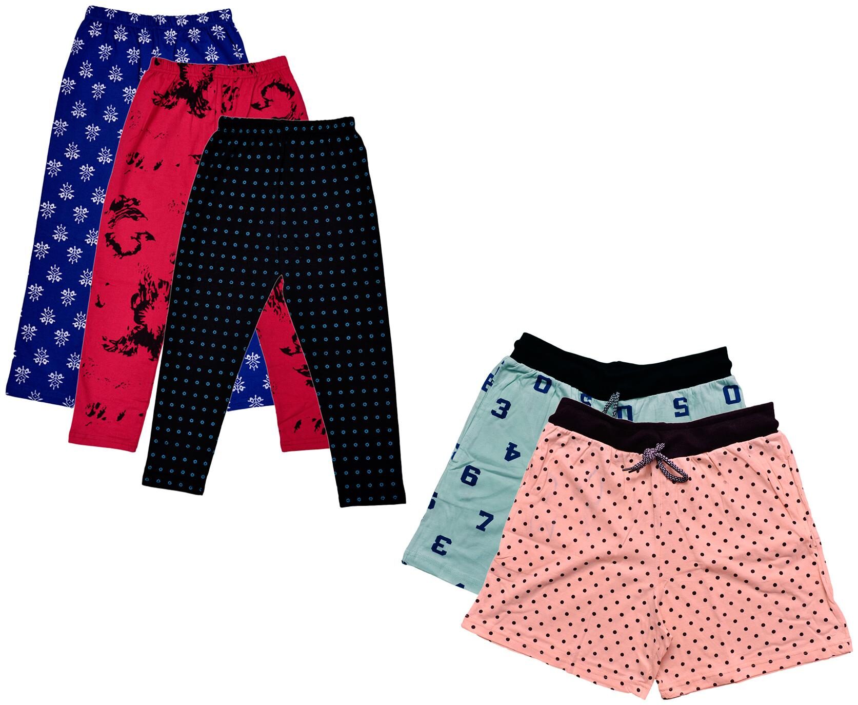 

Indiweaves Women Printed Regular shorts - Multi