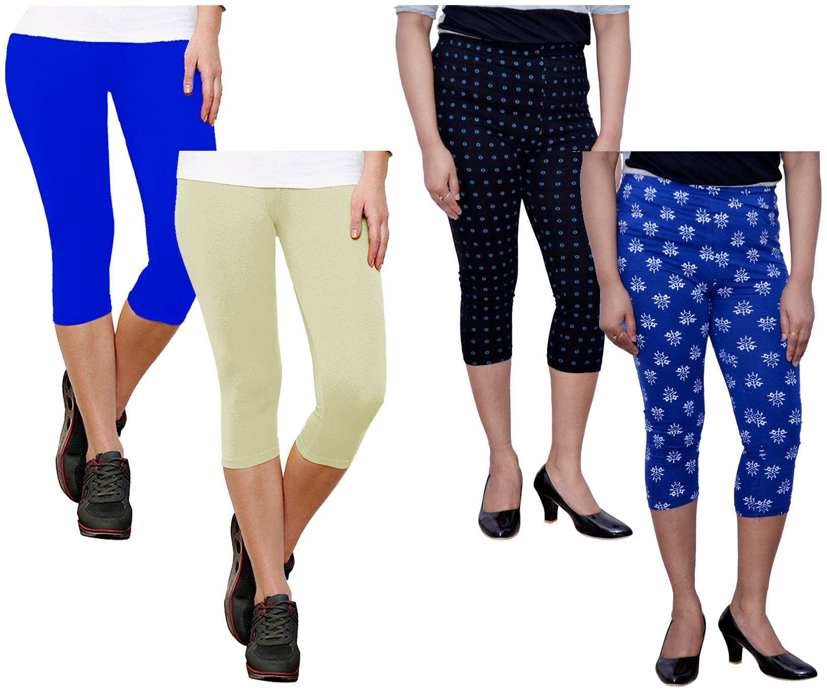 

Indiweaves Women Printed Regular capri - Multi