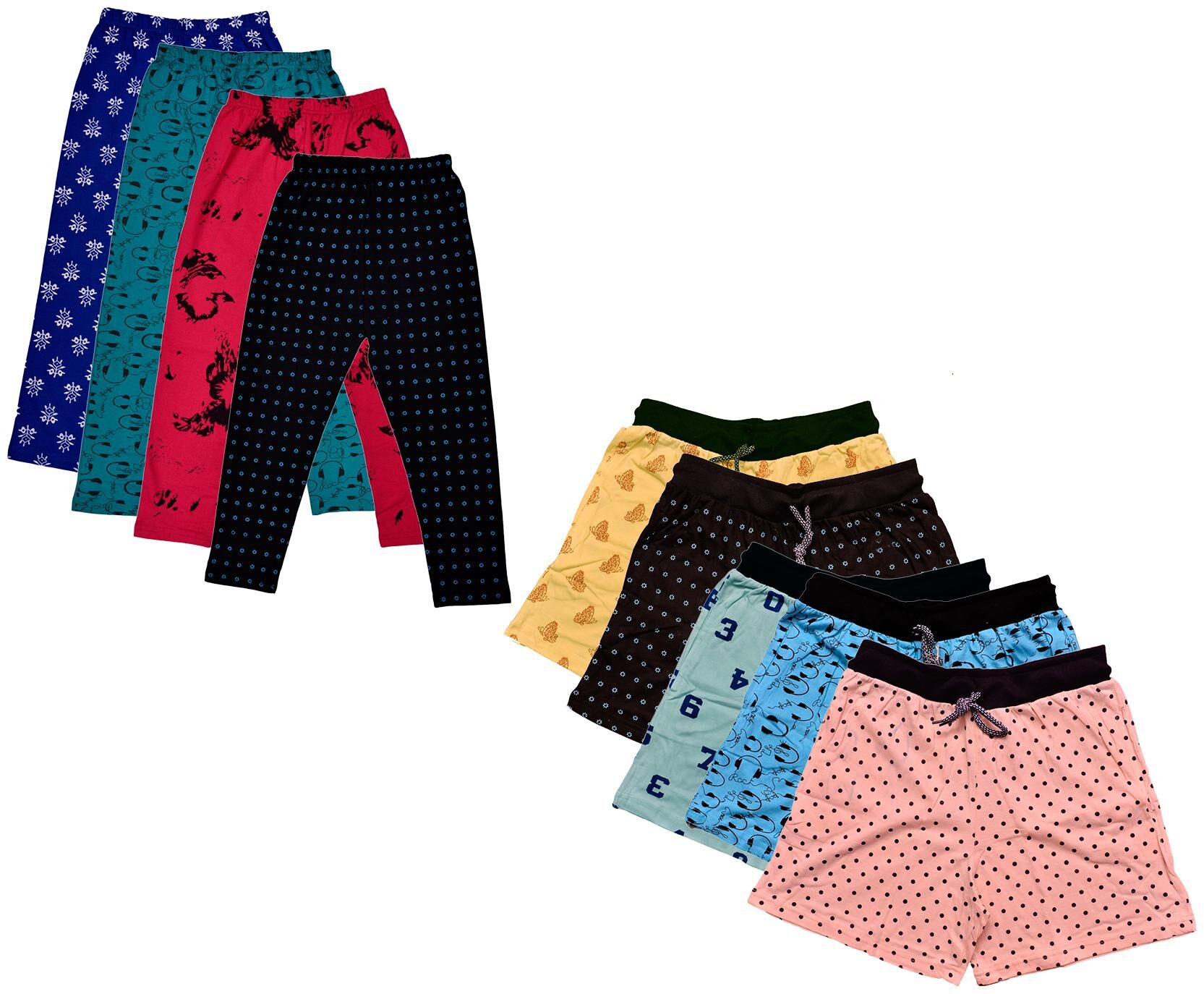

Indiweaves Women Printed Regular shorts - Multi