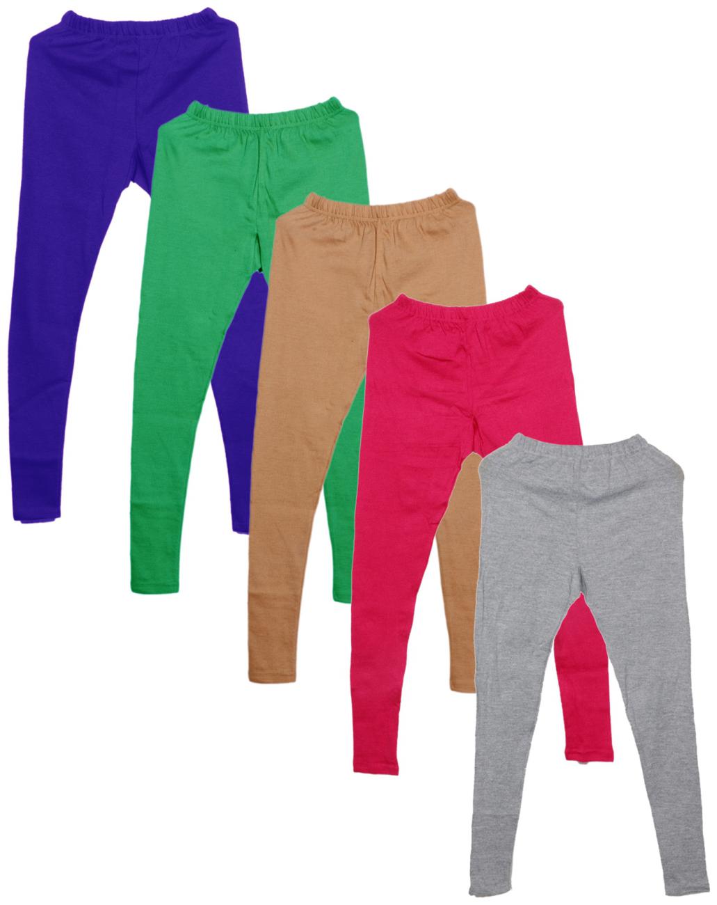 

IndiWeaves Women Warm Wollen Tights Combo Pack Offer (Pack of 5)
