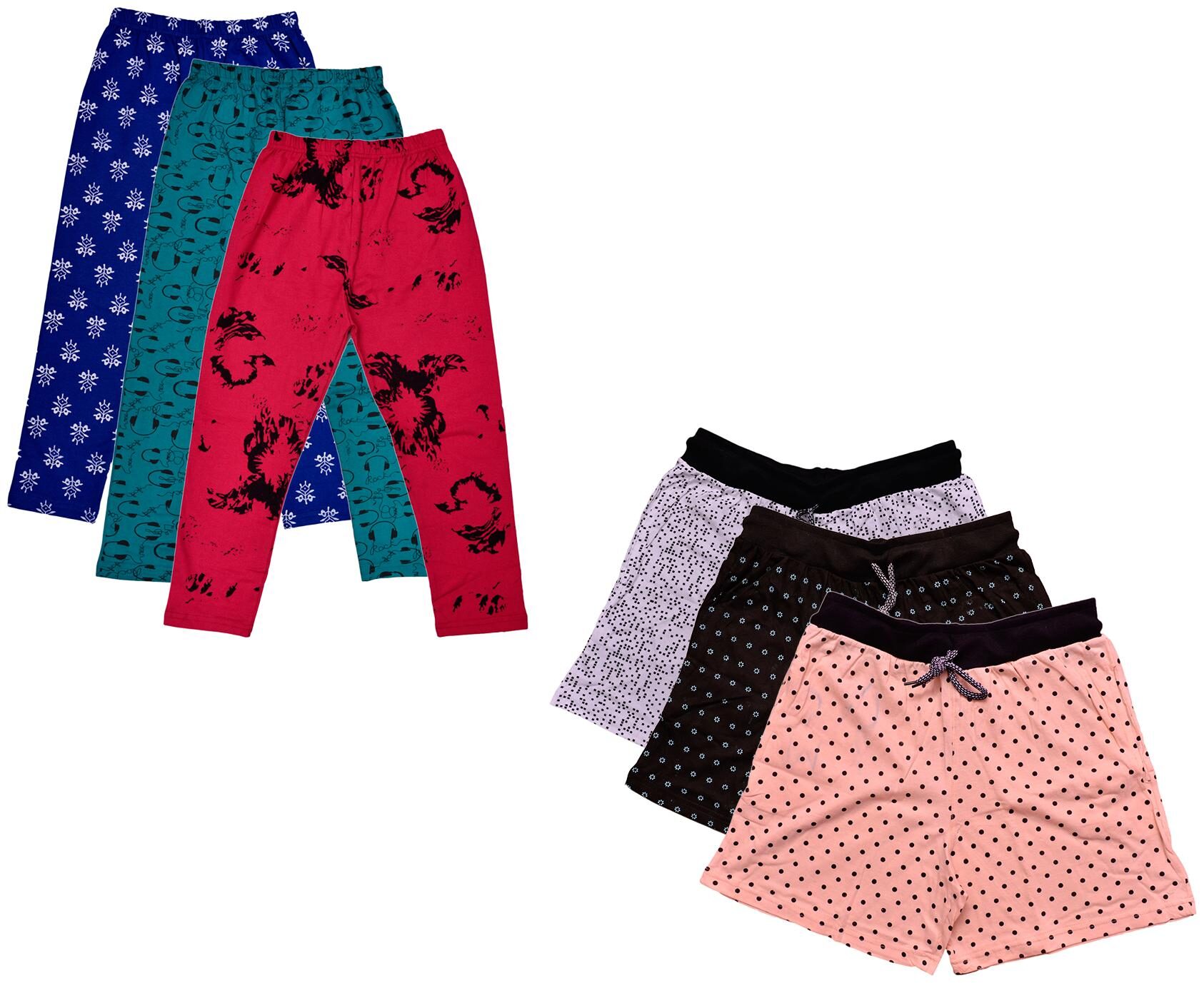 

Indiweaves Women Printed Regular shorts - Multi