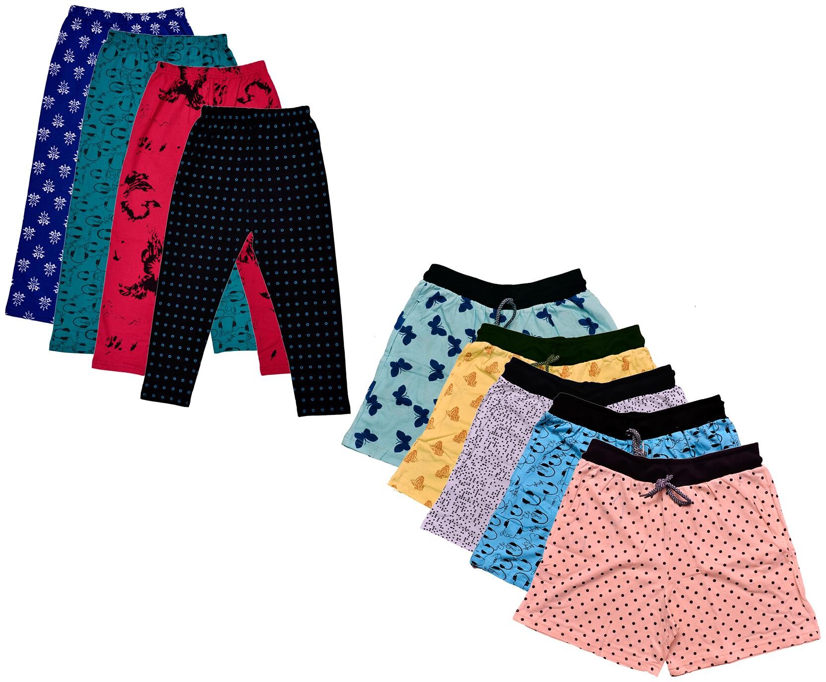 

Indiweaves Women Printed Regular shorts - Multi