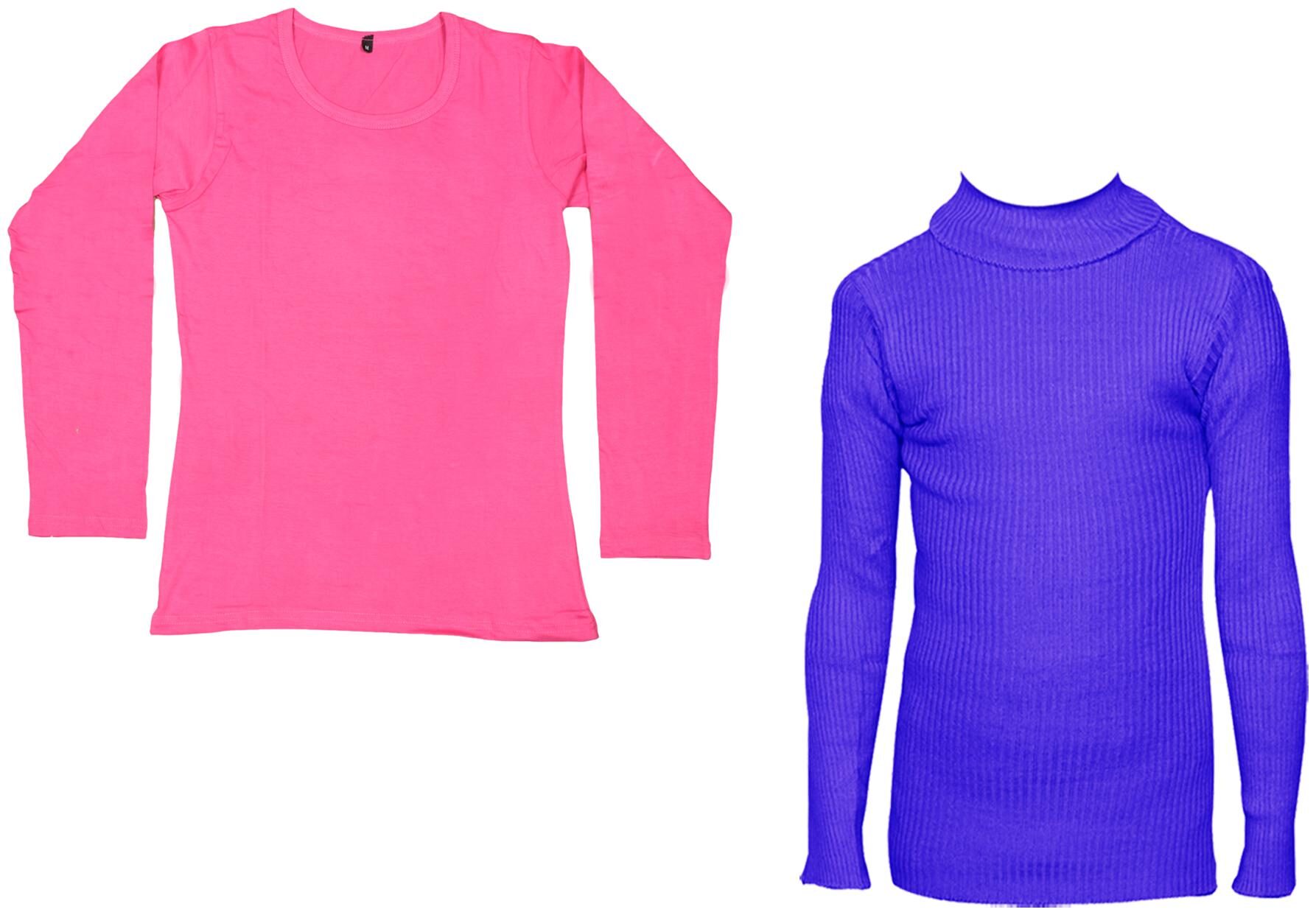 

Indiweaves Women Pink Regular fit Round neck Cotton T shirt