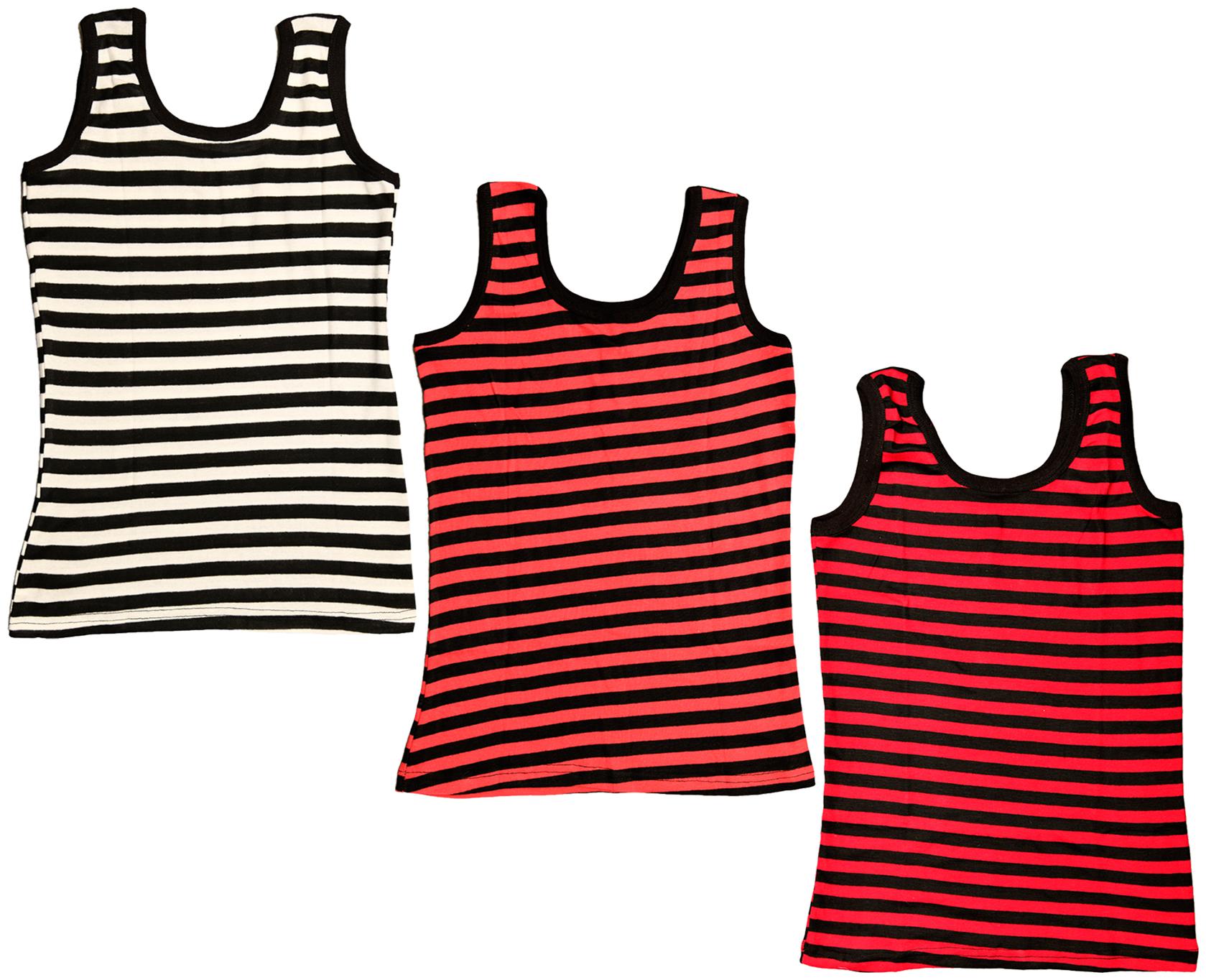 

Indiweaves Women Multi Regular fit U neck Cotton Tank top