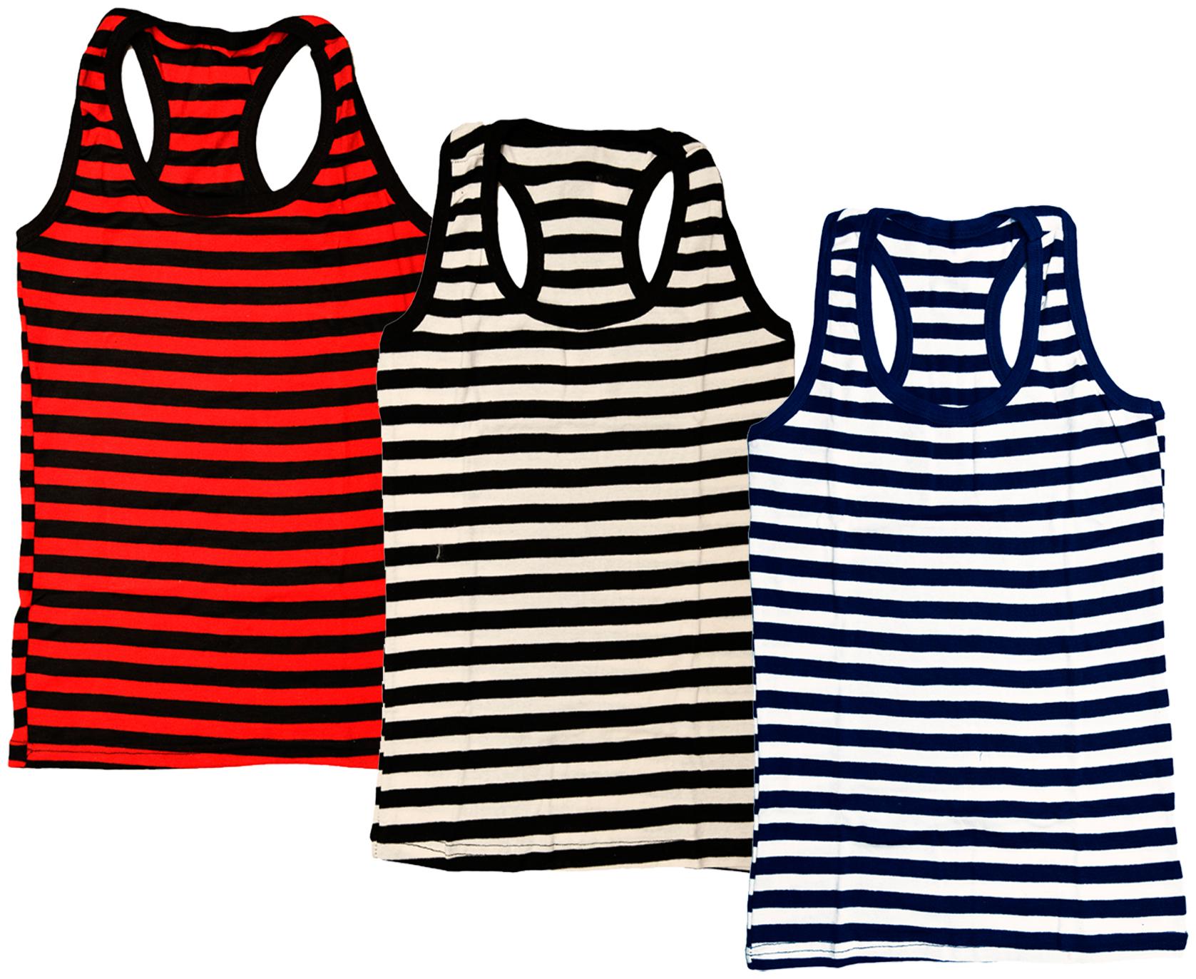 

Indiweaves Women Multi Regular fit U neck Cotton Tank top