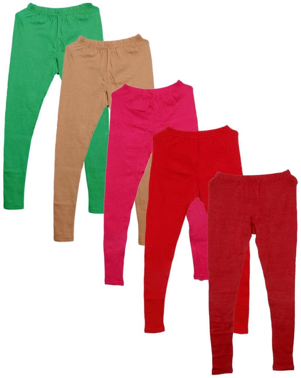 

IndiWeaves Women Warm Wollen Tights Combo Pack Offer (Pack of 5)