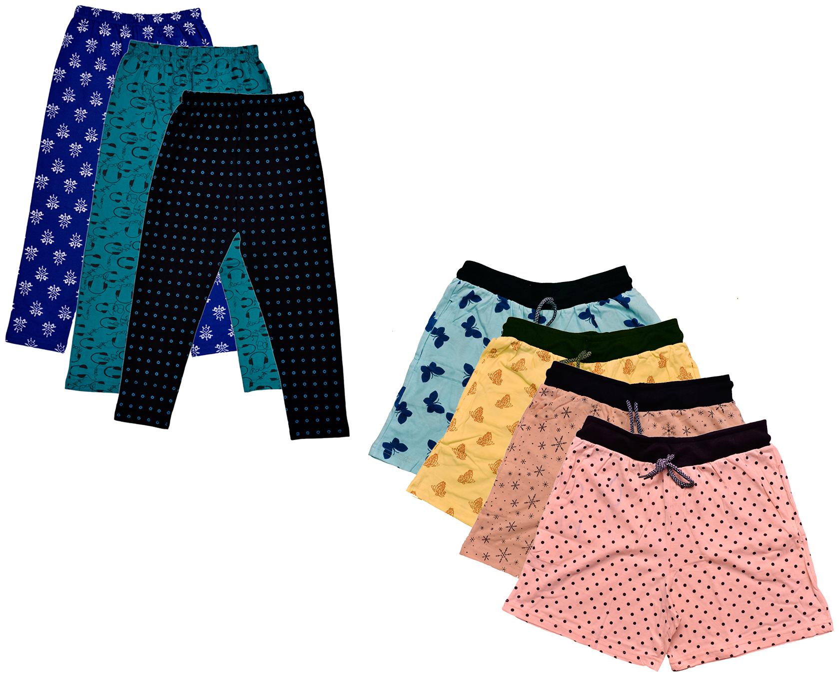 

Indiweaves Women Printed Regular shorts - Multi
