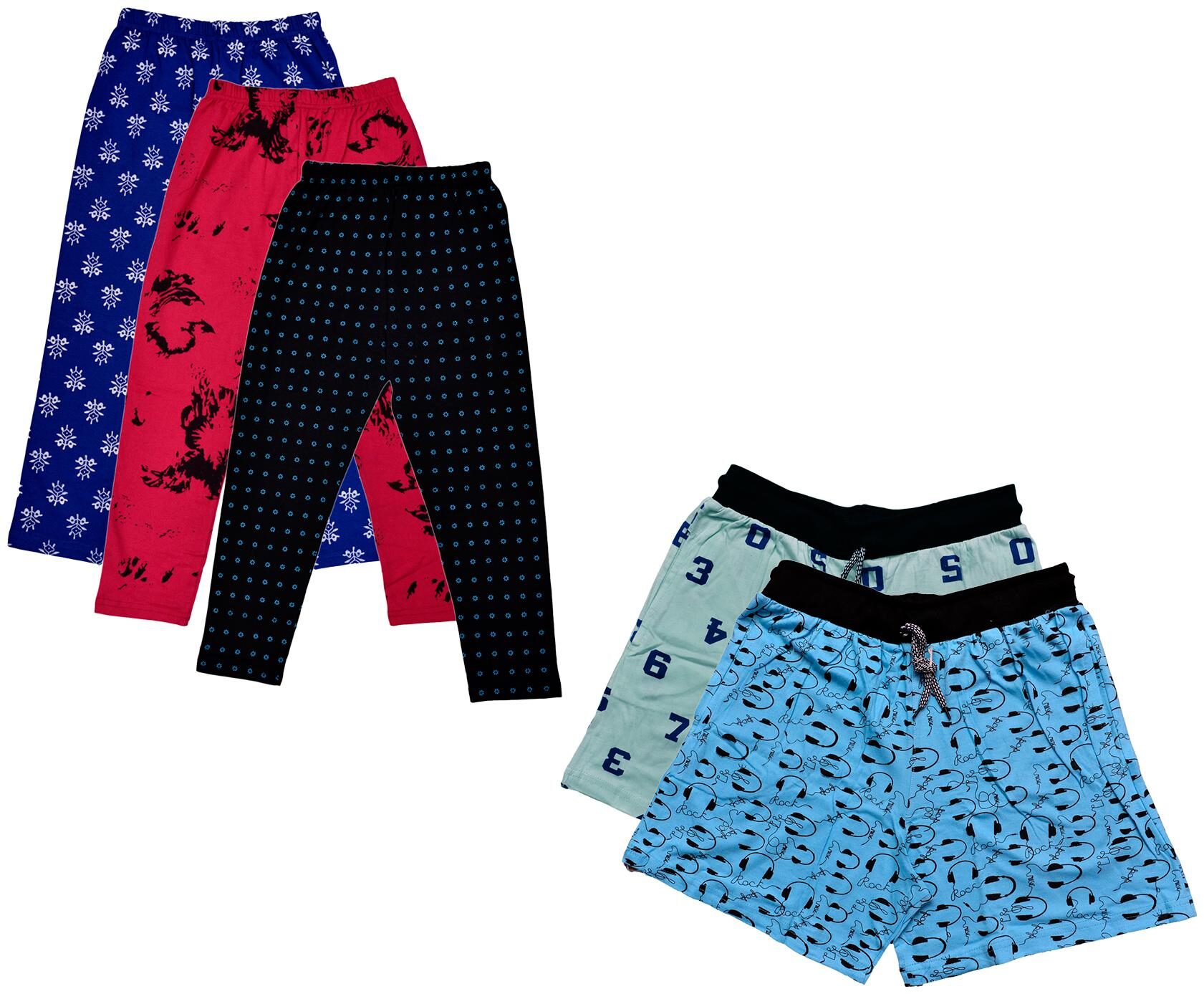 

Indiweaves Women Printed Regular shorts - Multi