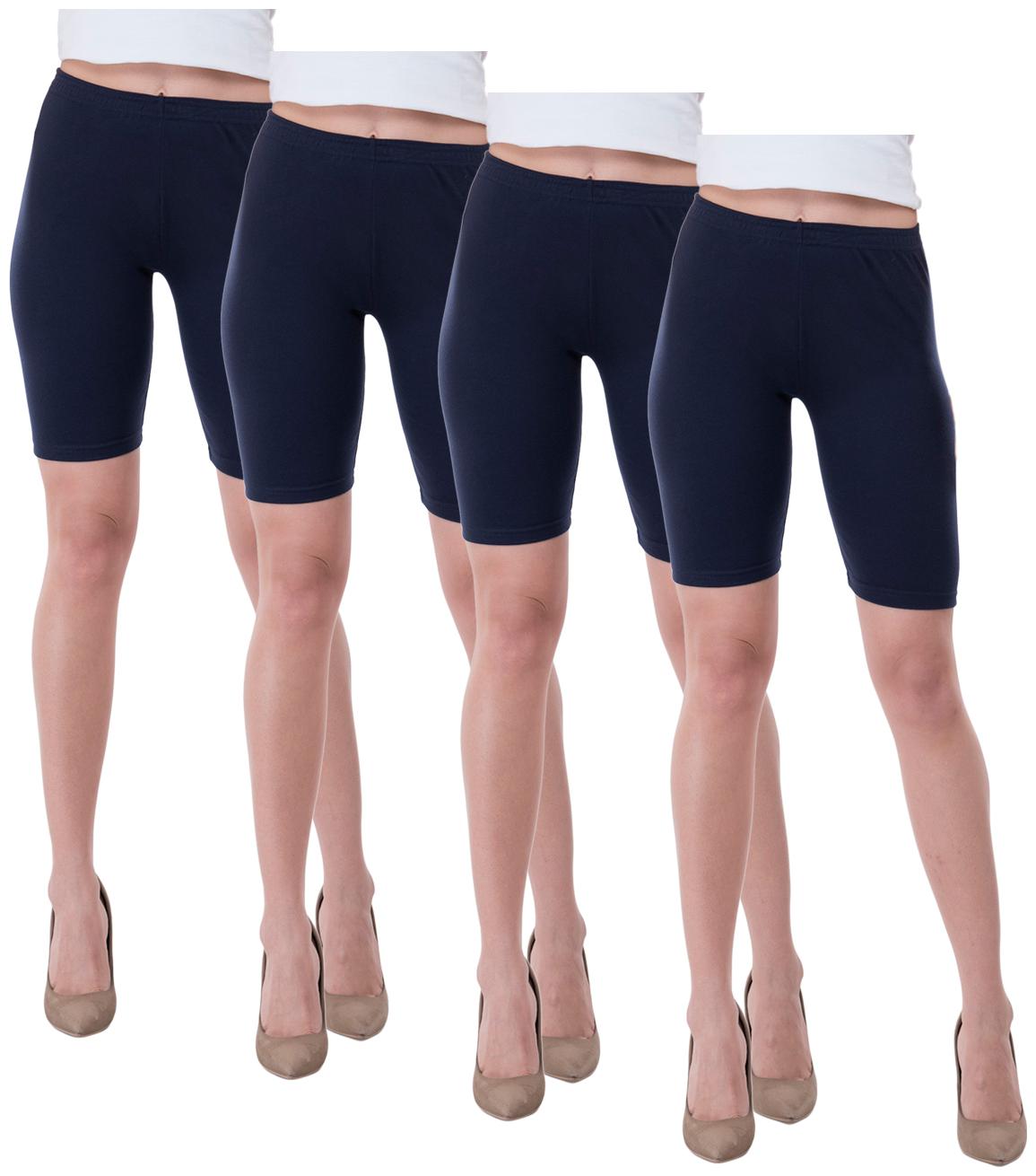

Indiweaves Women Solid Regular shorts - Blue