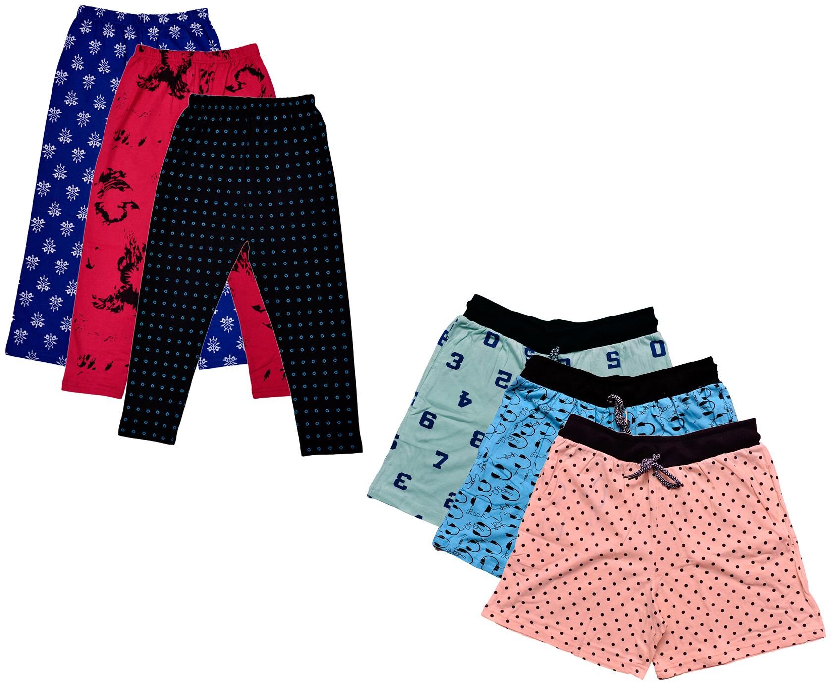 

Indiweaves Women Printed Regular shorts - Multi