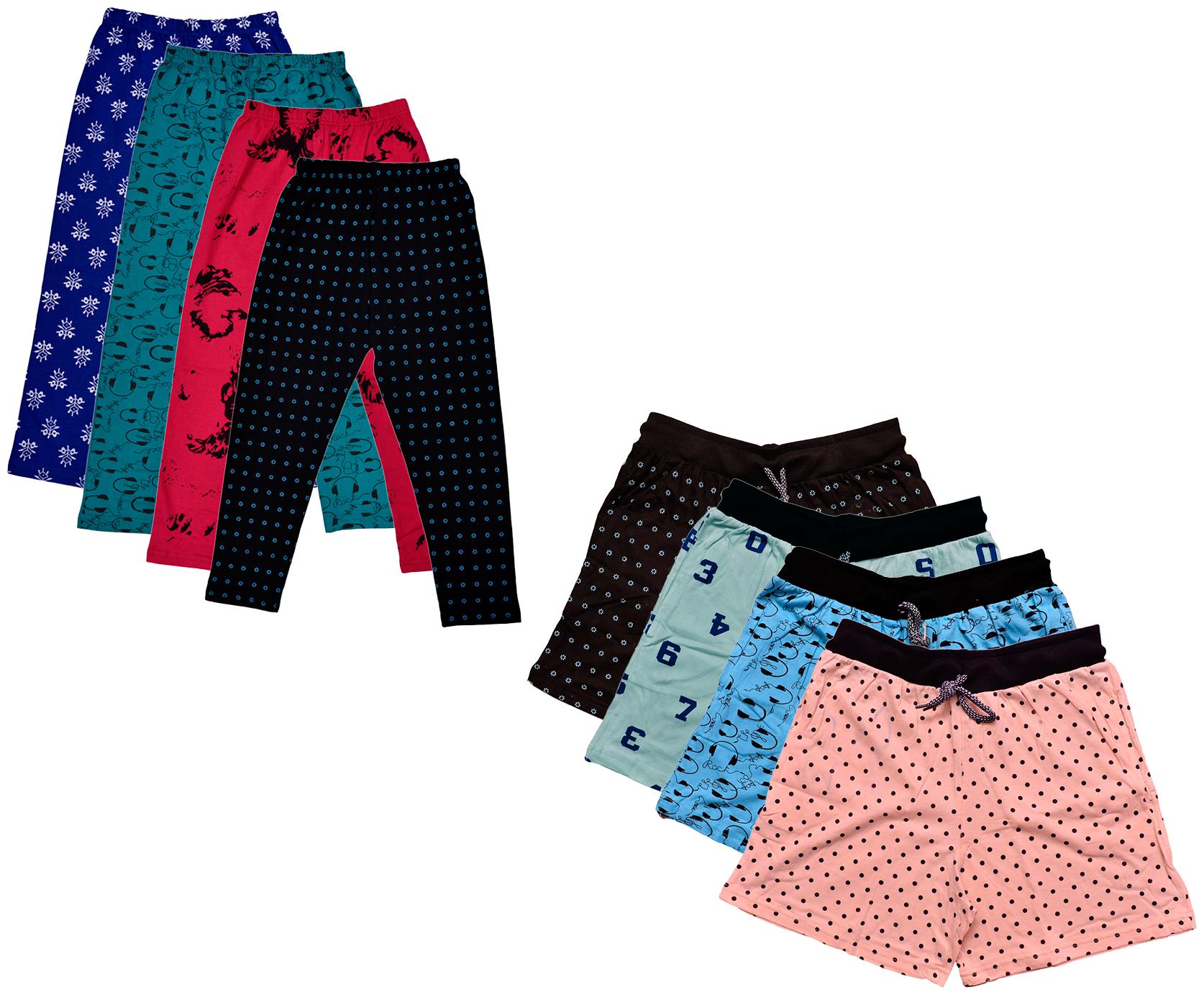 

Indiweaves Women Printed Regular shorts - Multi