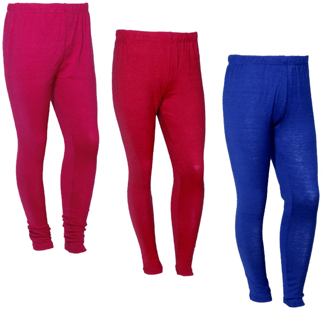 

IndiWeaves Women Warm Wollen Lycra Legging (Pack of 3)