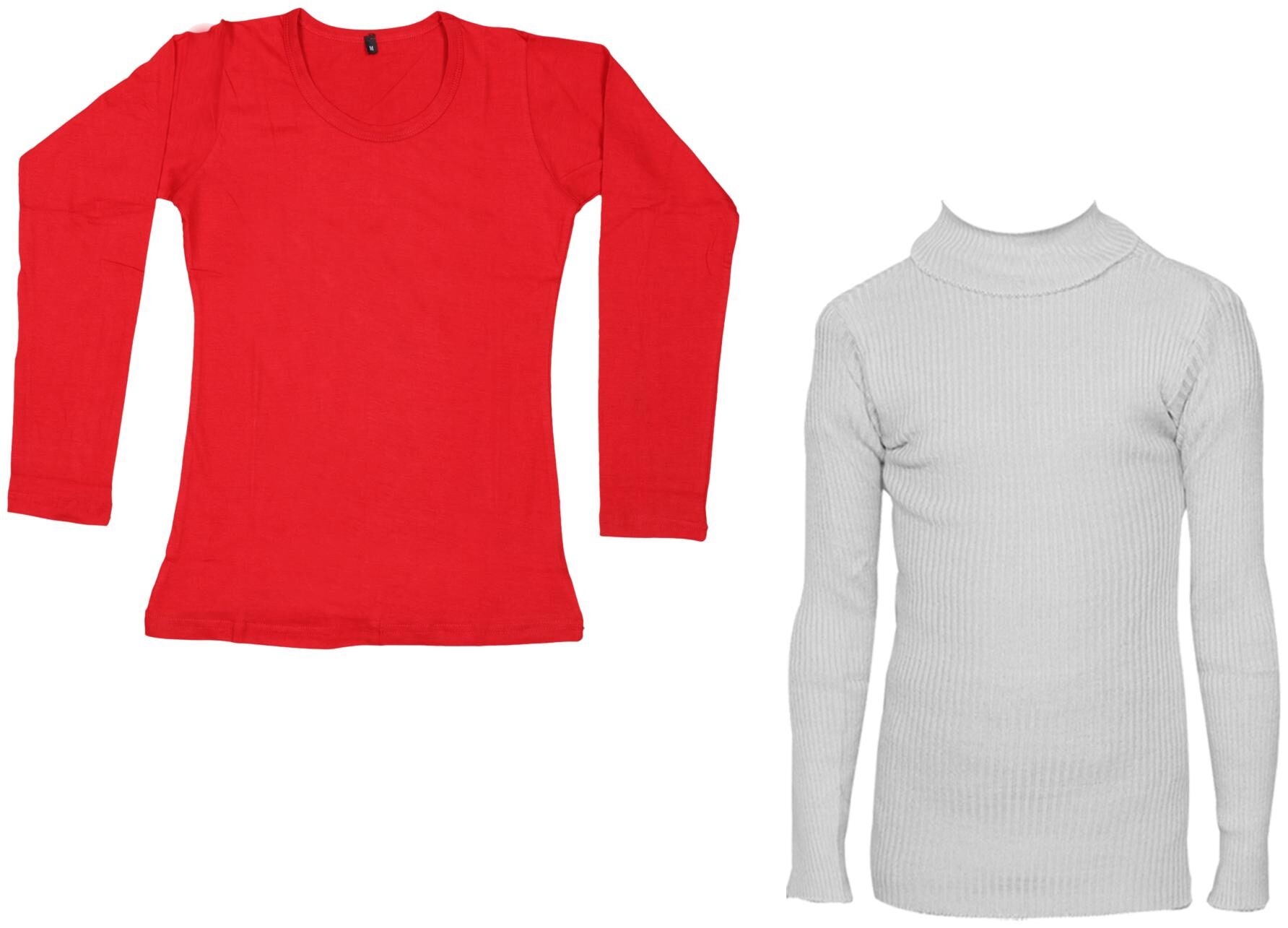 

Indiweaves Women Red Regular fit Round neck Cotton T shirt
