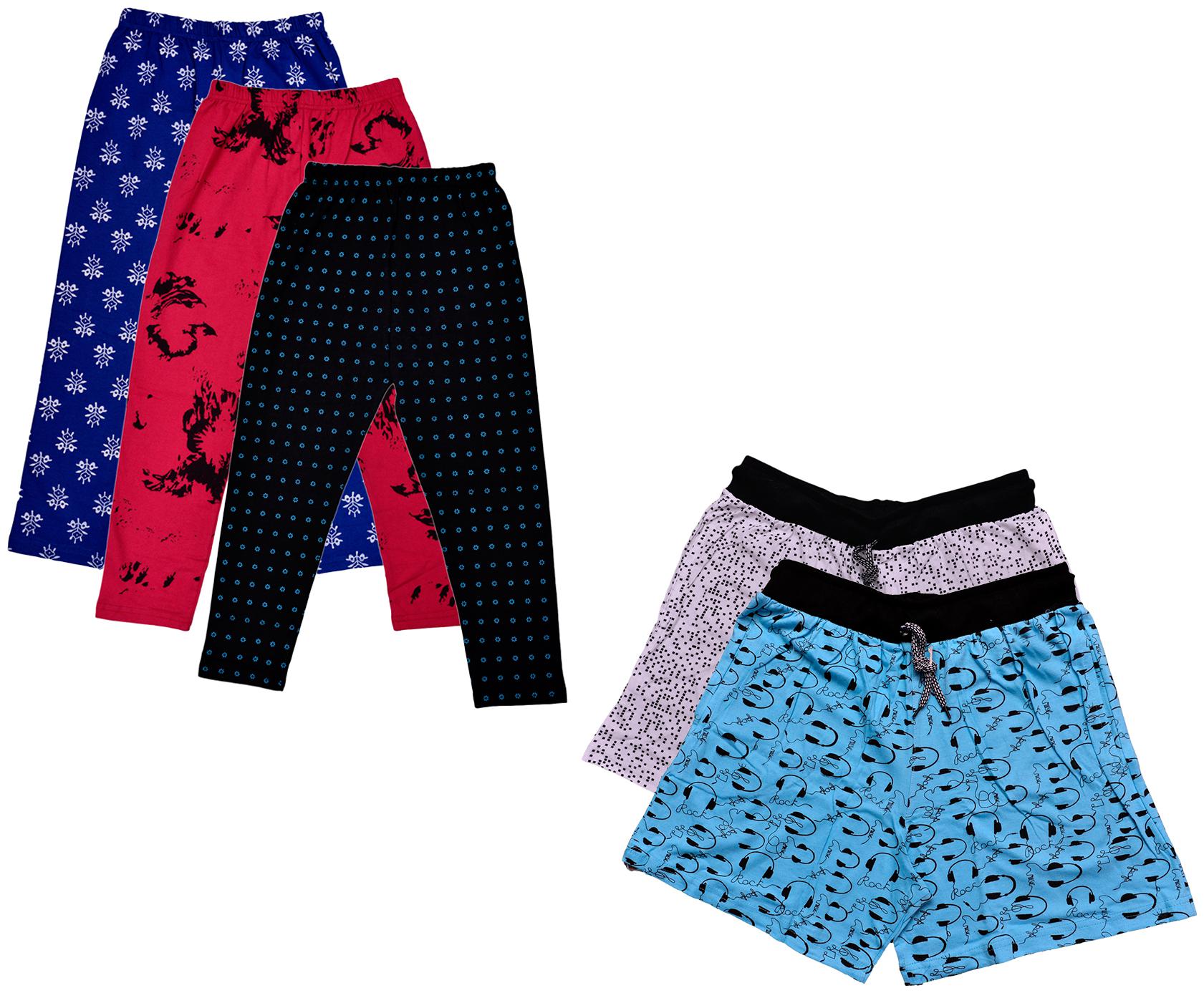 

Indiweaves Women Printed Regular shorts - Multi