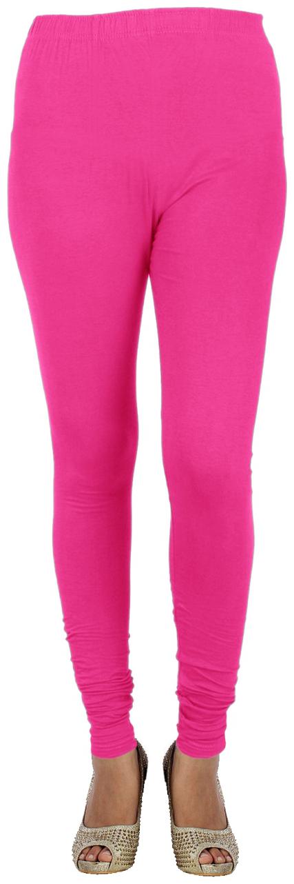 

IndiWeaves Women Cotton Casual Pink Tights