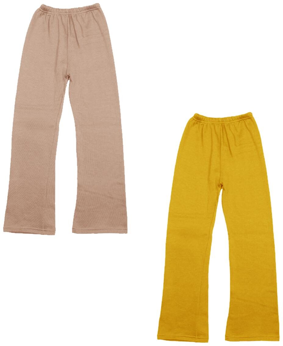 

IndiWeaves Women Woolen Full Length Palazzo Pants Pack of 2