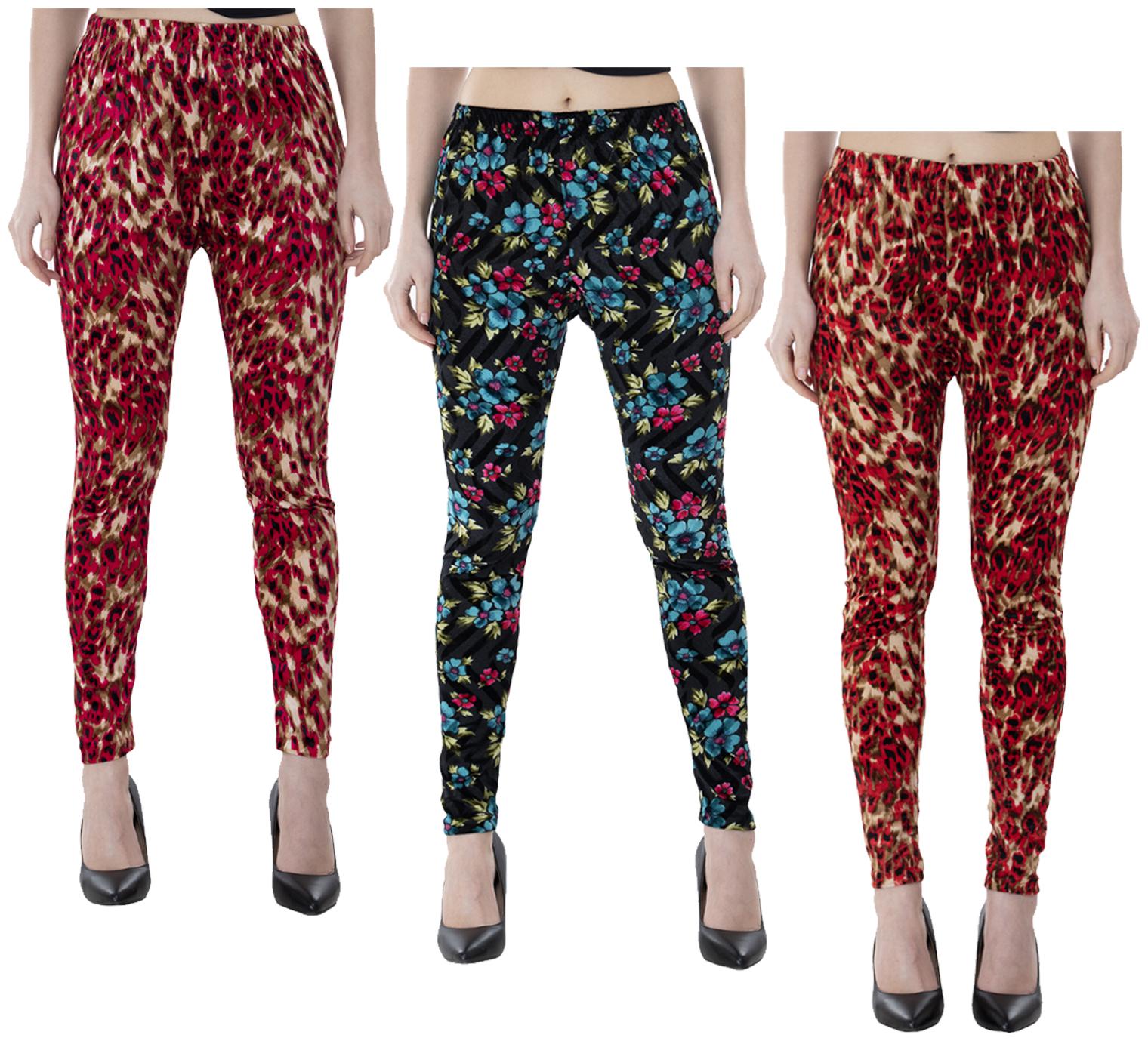 

Indiweaves Crepe Churidar - Multi