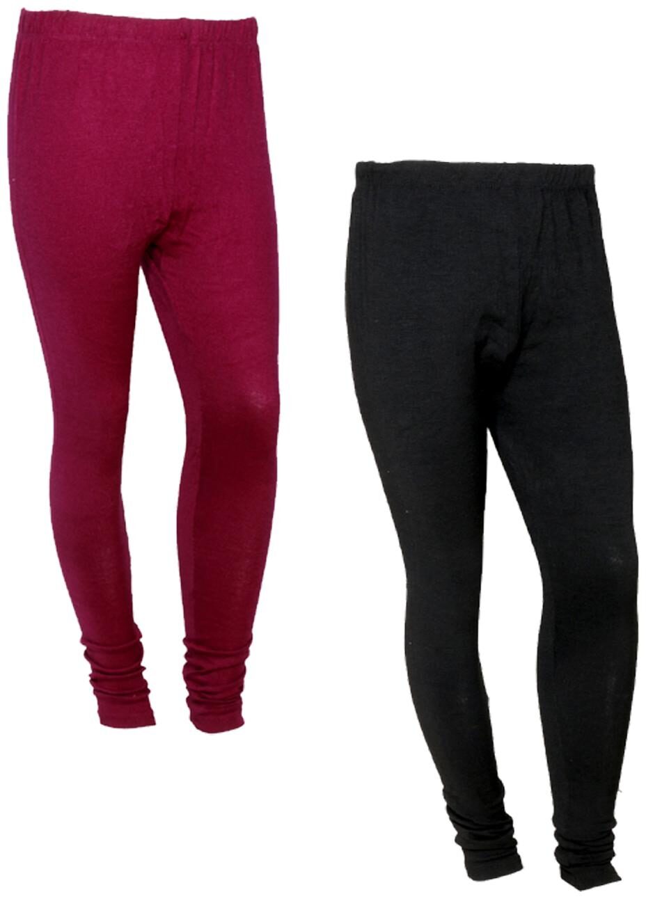 

IndiWeaves Women Warm Wollen Lycra Legging (Pack of 2)