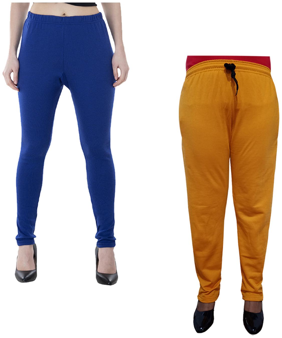 

Indiweaves Women Regular fit Fleece Solid Track pants - Multi
