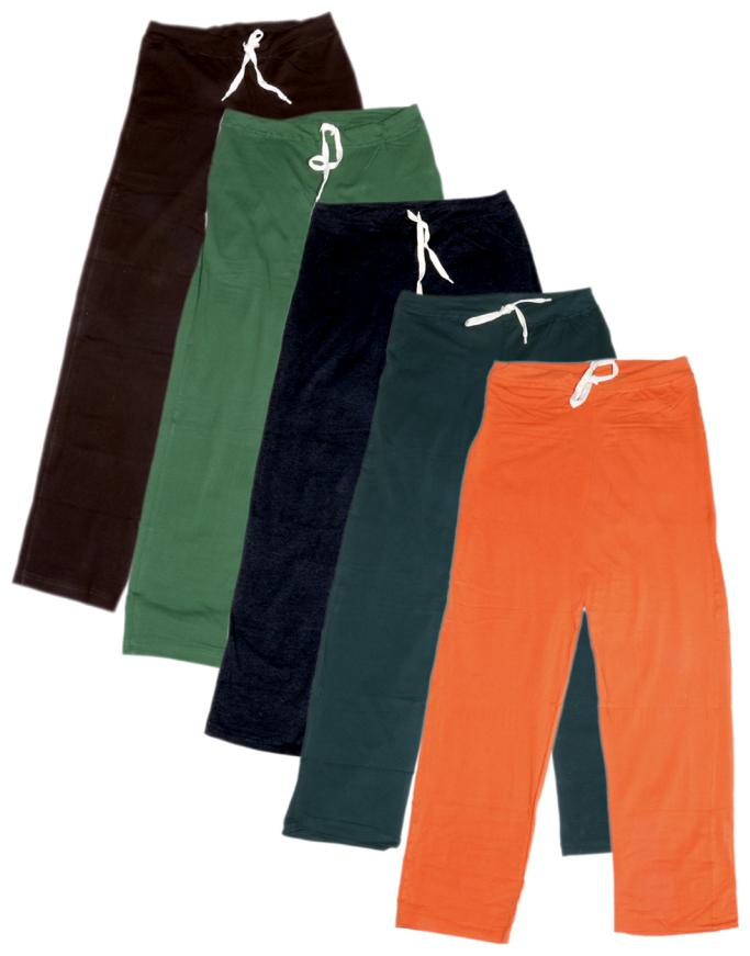 

IndiWeaves Women s Stretchable Premium Cotton Lower Track Pant (Pack of 5)