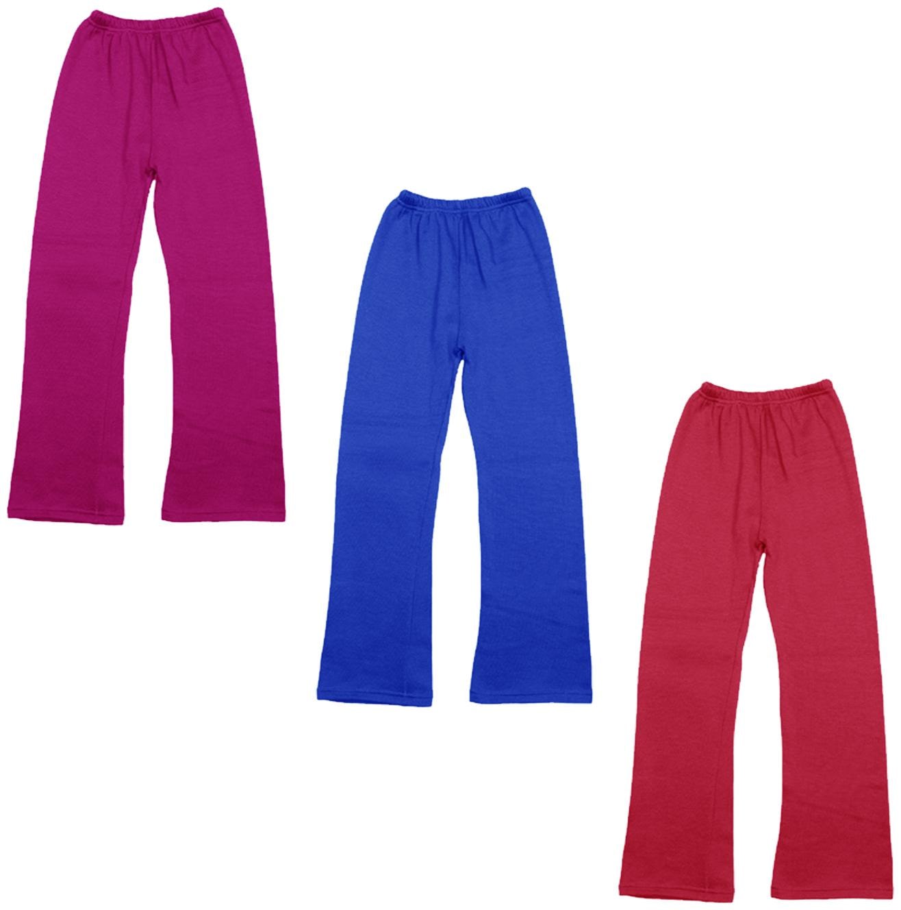 

IndiWeaves Women Woolen Full Length Palazzo Pants Pack of 3