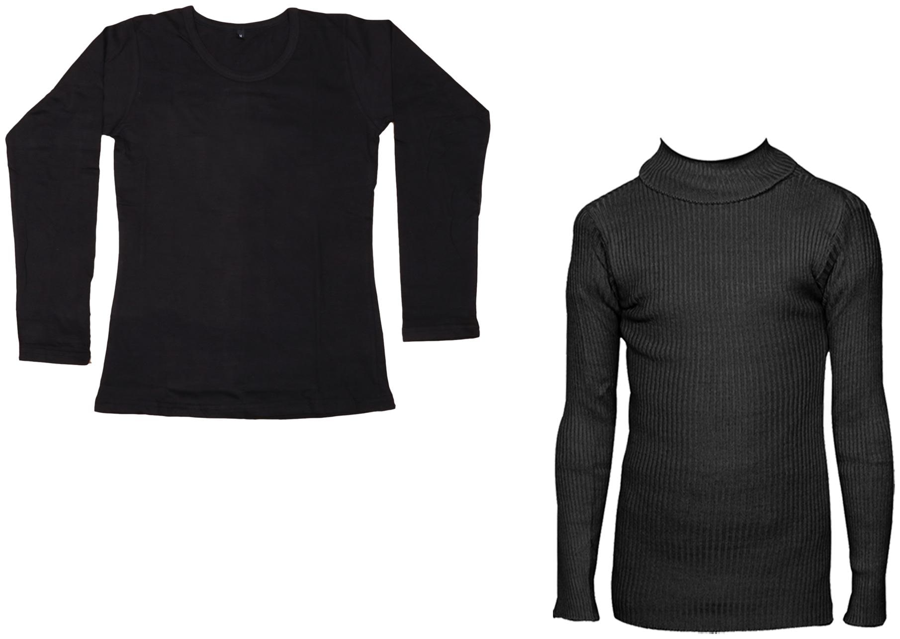 

Indiweaves Women Black Regular fit Round neck Cotton T shirt