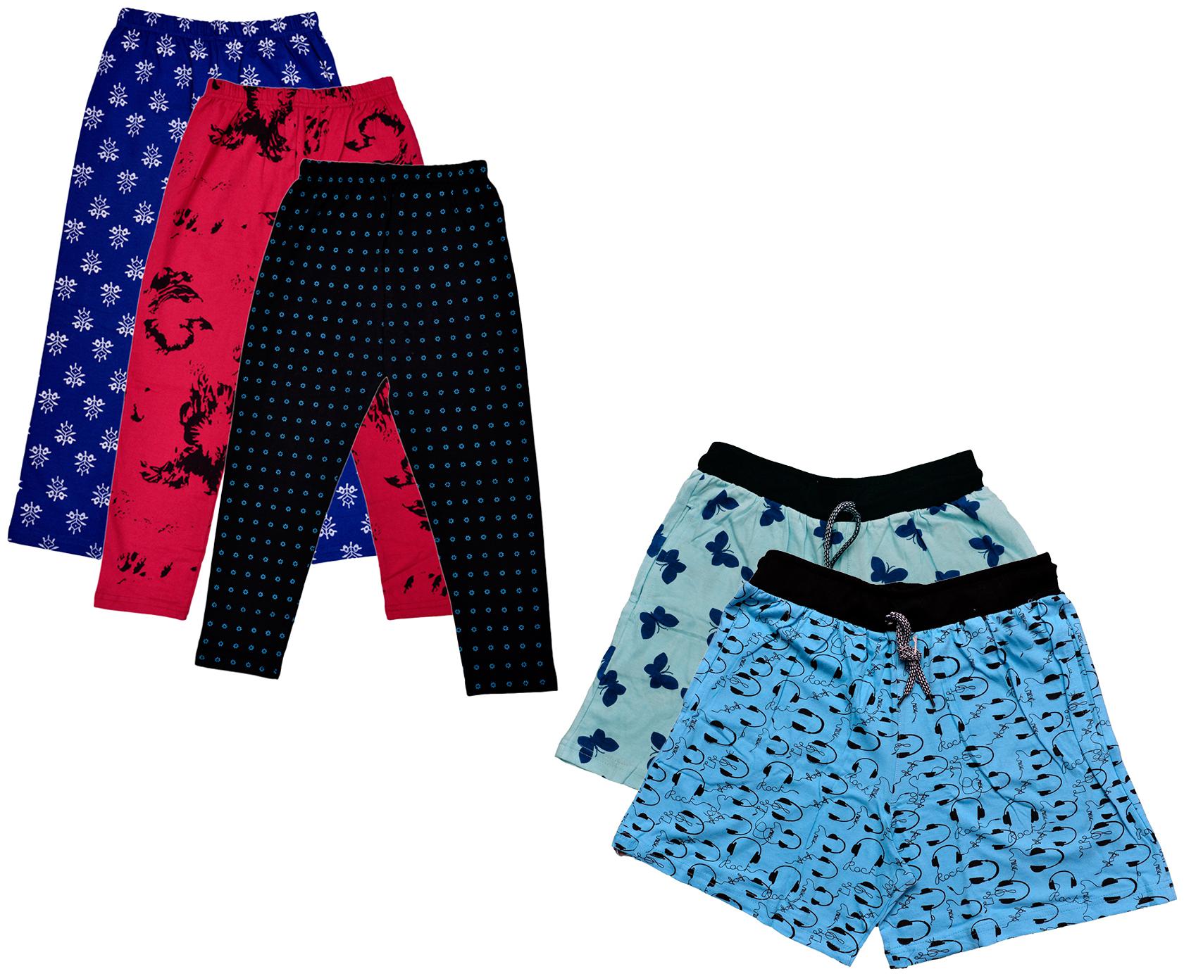 

Indiweaves Women Printed Regular shorts - Multi